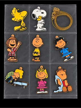 Peanuts Silicone Christmas Ornaments – Set of 8 – New & Sealed